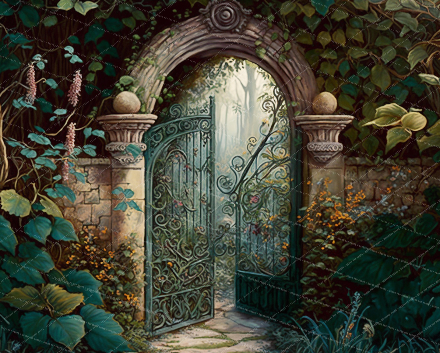 ENCHANTED GARDEN GATE - AS