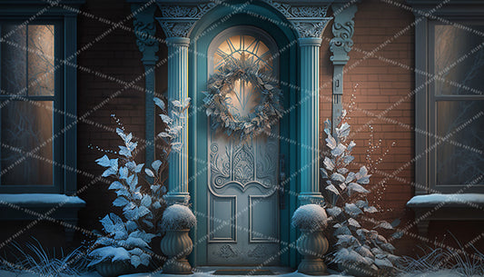 Elegant Winter Door - AS