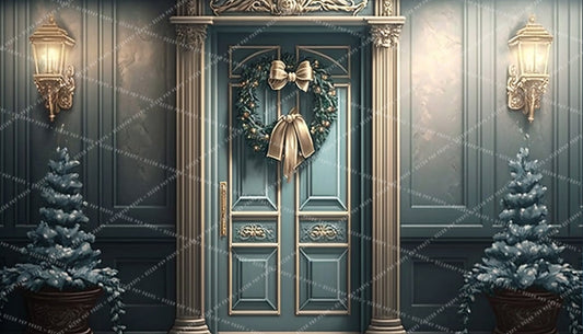 Pretty Elegant Holiday Door - AS