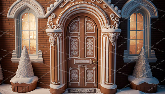 Spiced Gingerbread Doorway - AS